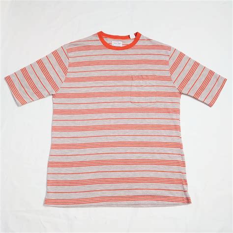 〜Early1970s Border Pattern Pocket T-Shirts | Vintage Clothing [Lords]