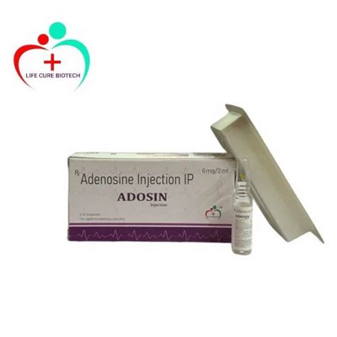 ADENOSINE INJECTION - Adenosine Injection IP, 6mg/1ml Manufacturer from ...