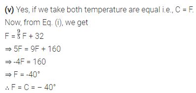 A linear equation that converts Fahrenheit to Celsius - CBSE Class 9 ...