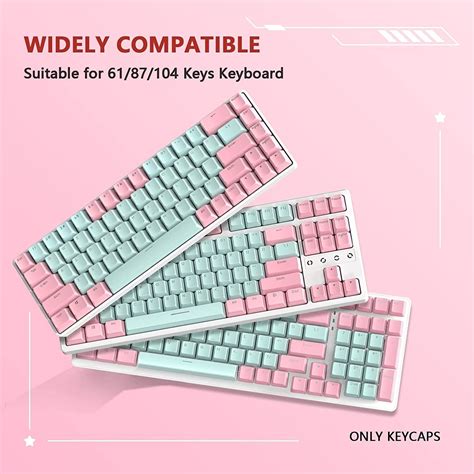 Buy Custom PBT Keycap Double Shot OEM Profile for Mechanical Keyboard ...