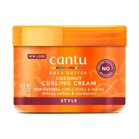 Buy Cantu Coconut Curling Cream with Shea Butter, 12 fl oz Online at ...