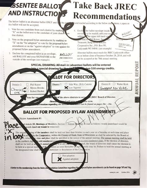 Absentee Ballot Example 的图像结果