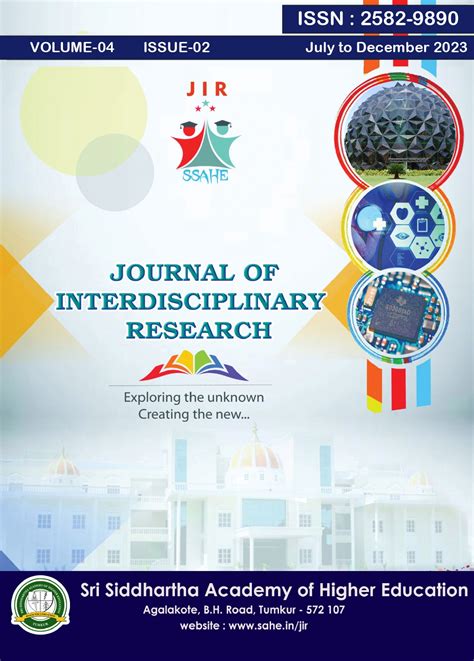Welcome to Journal of Interdisciplinary Research