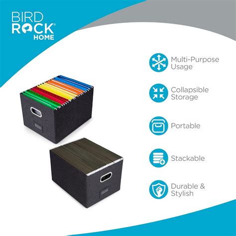 Internet'sBest Internet's Best Collapsible File Storage Organizer ...