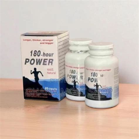 180 Hours Power Capsules (100% Natural)680987 in Nima - Sexual Wellness ...