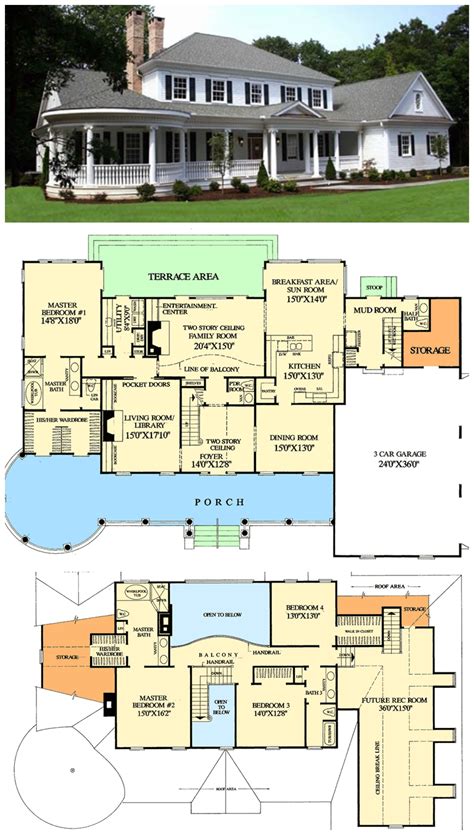floor plan | Farmhouse floor plans, House plans farmhouse, House blueprints