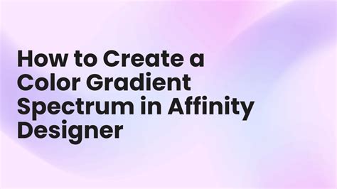 Image result for Affinity Designer Color Gradient