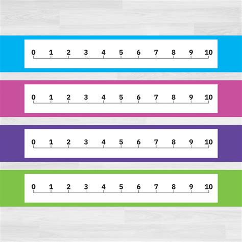 Printable Number Line 0-10 | Number Line Printable | Counting to 10 Printable | Numeracy ...