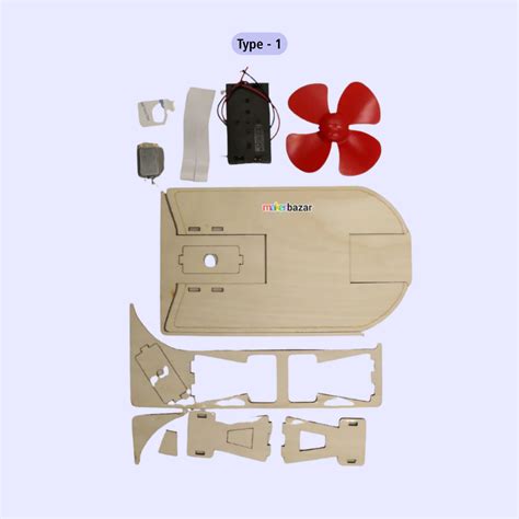 Buy Mini Electric Powered Boat Model Kit