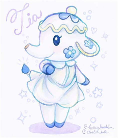 Tia Digital Watercolor | Animal Crossing by corahoshi on DeviantArt