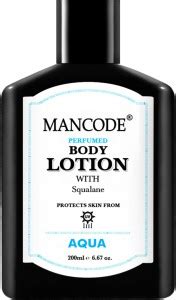 MANCODE Aqua Perfumed Body Lotion with Squalane for Protects Skin From ...
