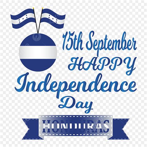 15th September Honduras Independence Day With Abstract Tricolor Vector ...