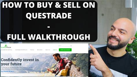 Image result for Questrade Tutorial