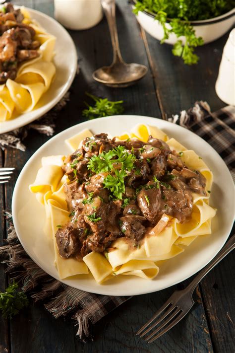Bobby Flay Beef Stroganoff - Baya Secret Recipes