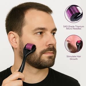 Shinzura 0.5mm Derma Roller for Collagen Boost & Hair Support - Price ...