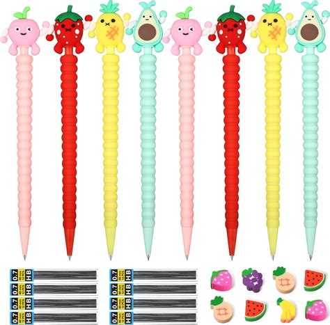 Buy Chinco 24 Pieces Mechanical Pencil Cute Mechanical Pencils with ...