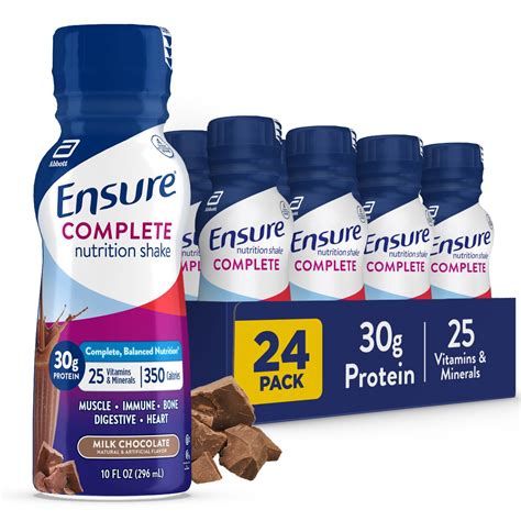 Ensurecomplete Milk Chocolate Nutrition Shake Complete Balanced Meal ...