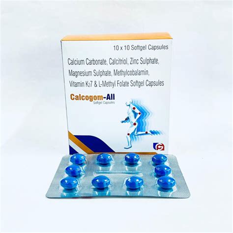 CALCOGOM-ALL Softgel Capsules Gomco Pharma