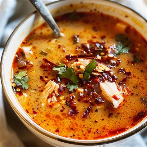 Incredible Spicy Chicken Soup for a Delicious Comfort
