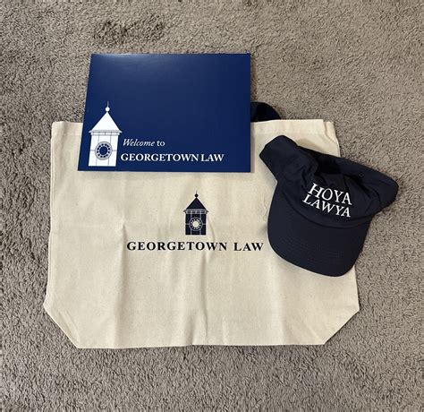 GULC Admissions Swag! : r/lawschooladmissions