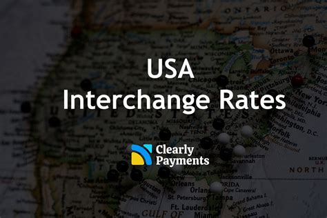 Interchange Rates in USA for Credit Card Processing