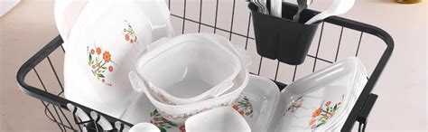 Flimo Stainless Steel Dish Drying Rack for Kitchen with Water Strainer ...