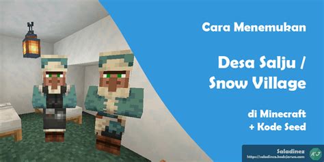 Cara Menemukan Desa Salju / Snow Village di Minecraft + Kode Seed Terbaru