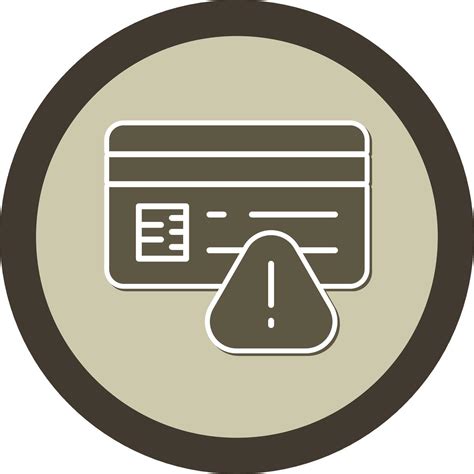 Invalid Credentials Error Glyph Dual Tone Sticker Circle 73187262 ...