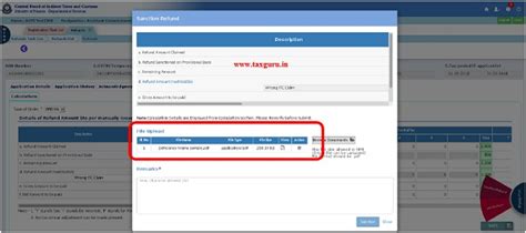 Availability of Online GST Refunds functionality in CBIC-GST Application