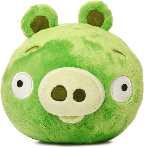Amazon.com: Mighty Mojo Angry Birds - Green Pig - 7 Inch Collectible ...