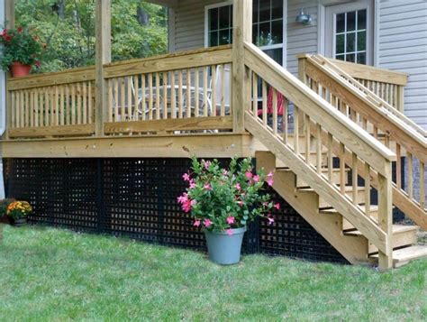 Wood Deck Skirting