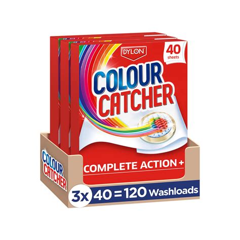 Colour Catcher Complete Action+ Laundry Sheets, Helps to Prevent Colour ...