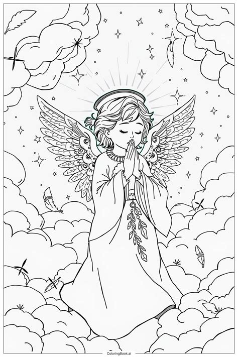 Angel Coloring Page