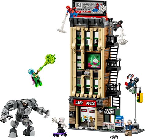Spider-Man mot Mysterio: Daily Bugle 76342 | Marvel | Offisielle LEGO ...