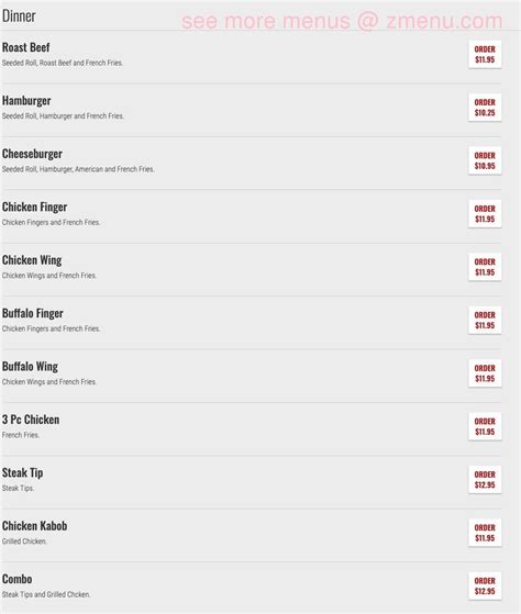 Online Menu of C & S Pizza of Pepperell Restaurant, Pepperell ...