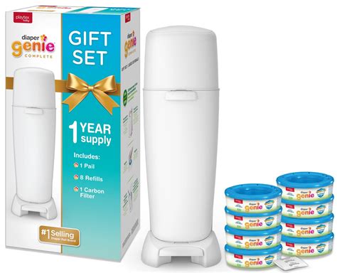 Diaper Genie Baby Registry Set | Includes Diaper Genie Complete Diaper ...