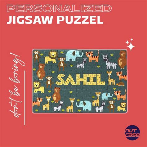 Buy Customized Puzzle Online in India – Nutcase