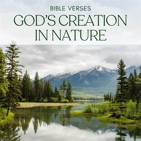 24 Inspiring Bible Verses Celebrating God's Creation in Nature