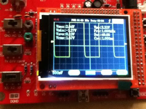 Robocraze DSO138 2.4 inch TFT Handheld Pocket-size Digital Oscilloscope ...