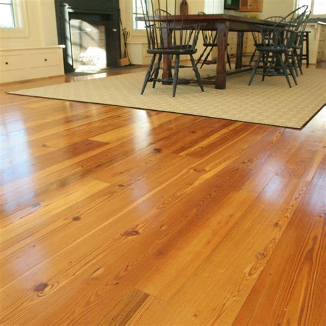 Select Grade Heart Pine Flooring Design - E. T. Moore