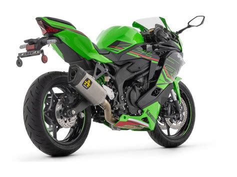 Arrow Competition Titanium Full Exhaust System for Kawasaki Ninja ZX4R ...