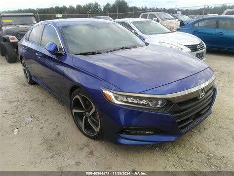 Price & History 2020 Honda Accord Sport 1.5l I-4 Di, Dohc, Vvt, Turbo, 192hp vin ...
