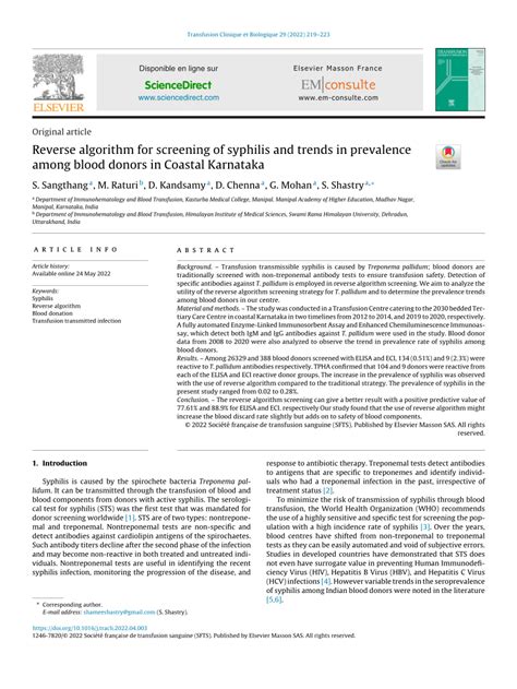 Image result for Syphilis Reverse Screening Algorithm