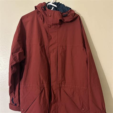 ️Large Lands End Rain Coat Jacket ️ In used but great... | Depop