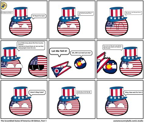 The Scrambled States of America CB Edition - Comic Studio