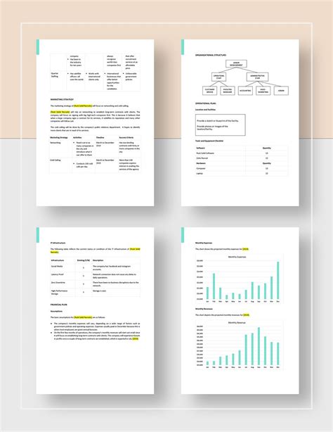 Recruitment Agency Business Plan Template 的图像结果