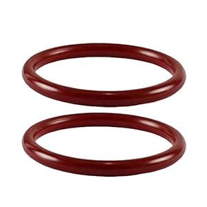 Buy Vidhya Kangan Bangle Set for Women (Red) (ban2308-3.8) at Amazon.in