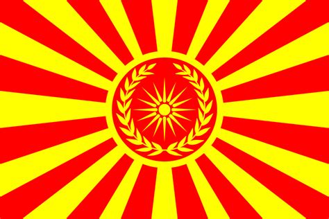 North Macedonia flag redesigned : r/flags