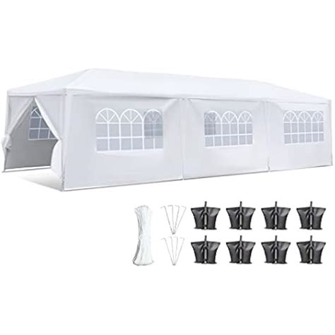 SereneLife Pop Up Canopy Tent 10x30 - Portable India | Ubuy