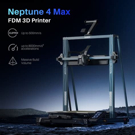 Elegoo Neptune 4 Max – Large Format High-Speed 3D Printer – DIY3D